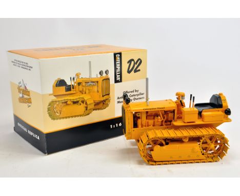 Spec Cast 1/16 High Detail CAT Caterpillar D2 Tracked Tractor. Special Edition for CAT Owners Club. NM to M in Box.