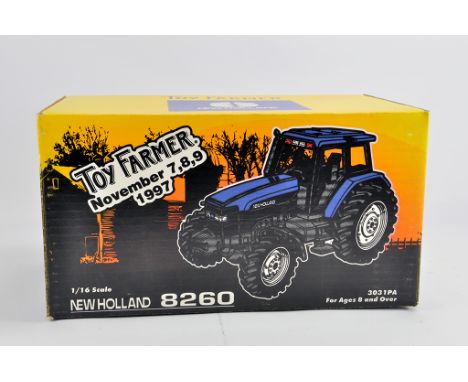 Ertl 1/16 New Holland 8260 Tractor. Toy Farmer Special Edition. NM to M in E Box.