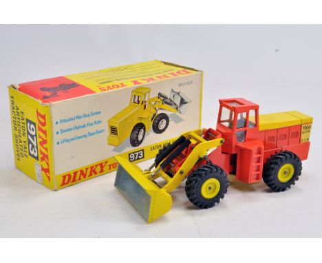 Dinky No.973 Eaton Yale Articulated Tractor Shovel. NM in G/VG Box.