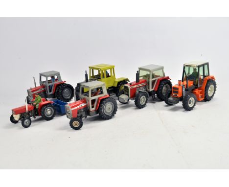 Assorted Britains Tractor group. Generally G to E. (6)