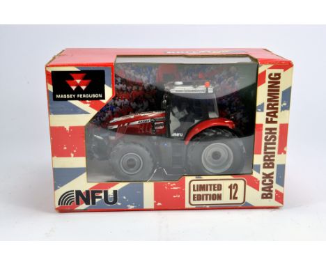 Britains 1/32 Massey Ferguson Special NFU Edition Tractor. M in Box (Box has some slight nicotine staining.)