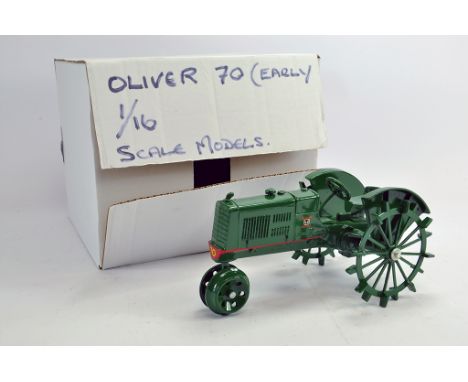 Scale Models 1/16 Oliver 70 Tractor on Metal Wheels. Rare. NM.