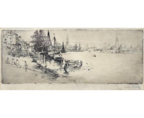 NORMAN WADE, DURHAM, LITHOGRAPH SIGNED BY THE ARTIST IN PENCIL, DATED 76 AND NUMBERED 48/200, 25 X 33CM AND SEVEN VARIOUS, MA