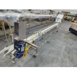 A&B PACKING WFSP180CIW DE-NESTER W/ CLAMSHELL CONVEYOR FOR EVOLUTION WEIGHT FILLER