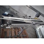 A&B PACKING CLABX125.5 SHORT CLAMSHELL FEED CONVEYOR