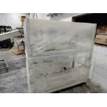 PLASTIC TRACKS FOR A&B PACKING MACHINERY W/ ROLLING SHELF