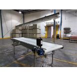 A&B PACKING CTL4212 INSPECTION CONVEYOR W/ LIGHT