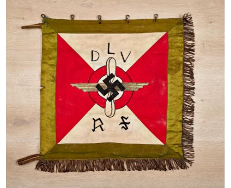 Deutsches Reich 1933 - 1945 - NSKK / NSFK / DLV : Standarte der Reichsführung des DLV (Deutscher Luftsportverband).Auf der Vo