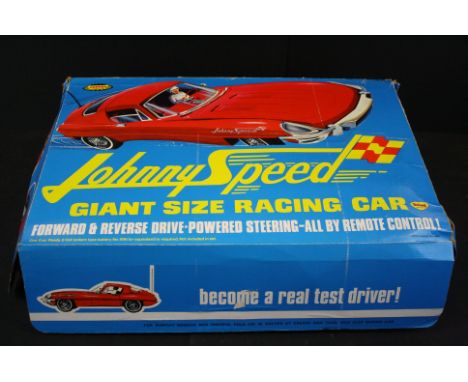 Boxed Topper Toys Johnny Speed Giant Size R/C Racing Car, tatty box 