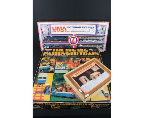 Boxed Lima OO gauge 104406 Motorail Express Electric Train Set complete with Fife &amp; Forfar Yeomanry locomotive, a boxed N