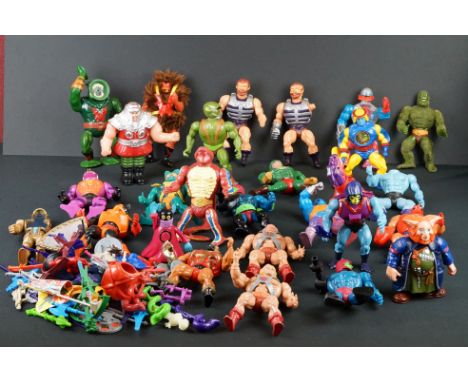 He Man Masters Of The Universe - 26 Mattel figures to include He-Man, Trap Jaw, Ram Man, Kobra Khan, Orko, Dragon Blaster Ske