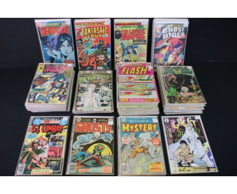 Comics - Around 125 comics featuring many Marvel and DC examples to include Doorway to Nightmare, Deadly Foes of Spiderman, D