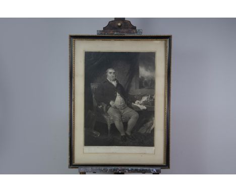 R. SMITH (AFTER), PORTRAIT OF THE RT. HON. CHARLES JAMES FOX, Mezzotint, 65cm x 45cm, framed and glazed Provenance: The Willi