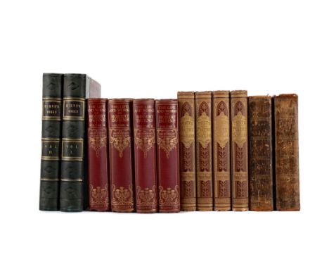 BURNS (ROBERT) - THE PROSE WORKS, engraved frontis., half calf, published by Mackenzie and Dent, Newcastle upon Tyne, 1819, 2