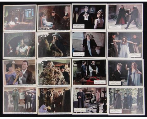 Horror Film Lobby Cards and Exhibitor Booklets -Dracula-Prince of Darkness (Hammer 1966) x8 UK 10 x 8” (all VF), The Curse of