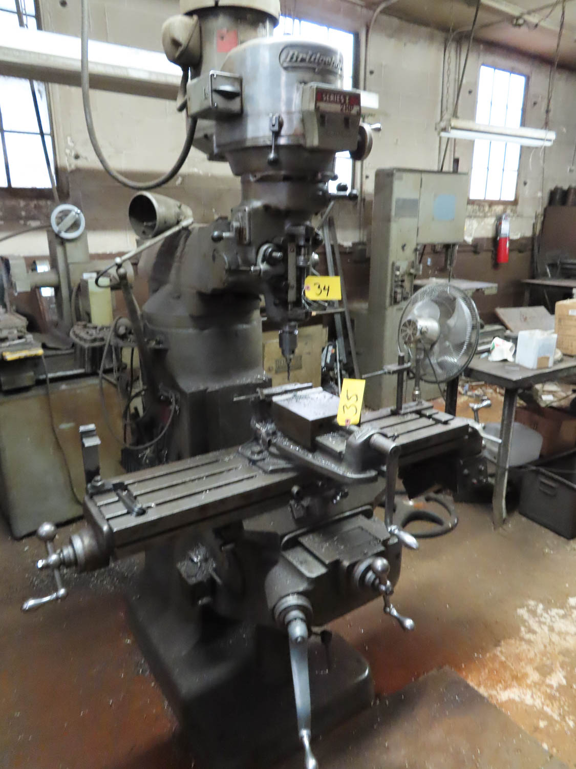 BRIDGEPORT SERIES I 2HP VERTICAL MILLING MACHINE, 9