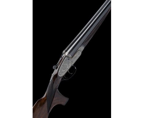 WILLIAM POWELL & SON A 12-BORE (2IN.) 'TWELVE-TWENTY' W. BAKER 1906 PATENT ASSISTED-OPENING SIDELOCK EJECTOR, serial no. 1450