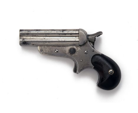 A .30 (RIMFIRE) FOUR-SHOT DERRINGER PISTOL, MODEL 'SHARP'S PATENT MODEL 4C', serial no. 13405, circa 1870, with fully fluted 