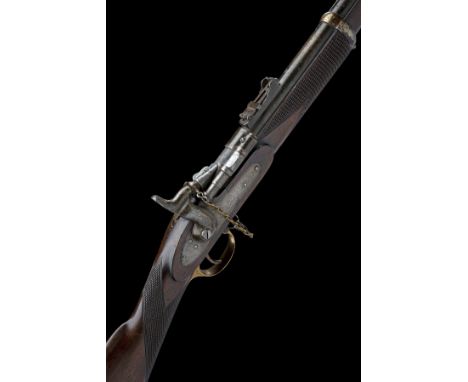 A .577 SNIDER MK III THREE BAND VOLUNTEER RIFLE BY PARKER FIELD & SON, LONDON, CIRCA 1880, no visible serial number, with 36 