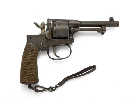 AN 8mm RAST & GASSER AUSTRIAN SERVICE REVOLVER, serial no. 152624, with issue stamp for 1917, with stepped round 4 5/8in. blu