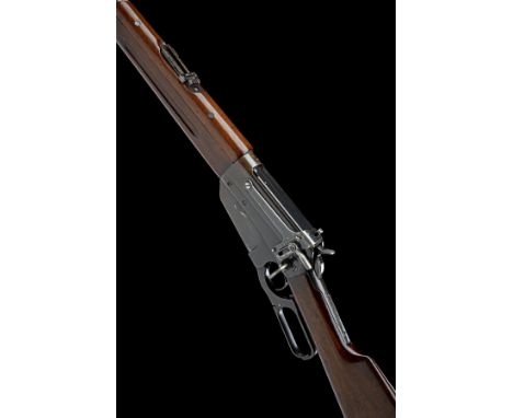 WINCHESTER REPEATING ARMS A SCARCE .30-40 (KRAG) 'MODEL 1895' LEVER-ACTION CARBINE WITH LYMAN PATENT PEEP-SIGHT, serial no. 4