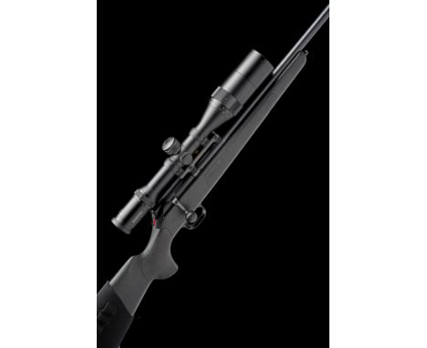 BLASER AN 'R8 PROFESSIONAL' STRAIGHT-PULL SPORTING RIFLE OUTFIT WITH THREE INTERCHANGEABLE BARRELS IN .243 WIN, 7mm REM MAG a