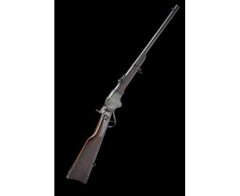 A .56-50 RIMFIRE SPENCER MODEL 1865 REPEATING CARBINE BY THE BURNSIDE RIFLE COMPANY OF THE INDIAN WARS, CIRCA 1865, serial no
