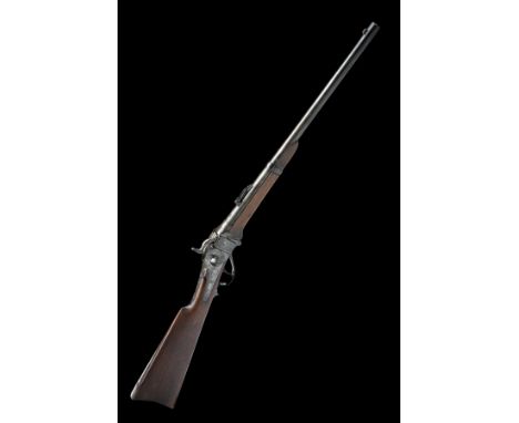 A .50-70 SHARPS NEW MODEL 1859 / 1867 METALLIC CARTRIDGE CONVERSION CARBINE OF THE INDIAN WARS, serial no. 72,581, with 22in.