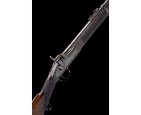 A .577 PATTERN 1856 TWO BAND PERCUSSION VOLUNTEER RIFLE BY G. H. DAW, CIRCA 1860, no visible serial number, with 33in. Birmin