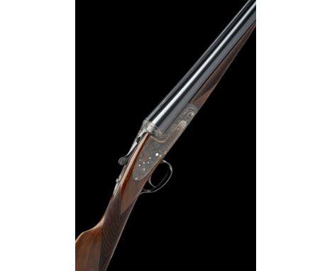 AYA A 16-BORE 'NO.2 MODEL' ROUNDED-BAR SINGLE-TRIGGER SIDELOCK EJECTOR, serial no. 282, for 1998, full Spanish code 16-03-282