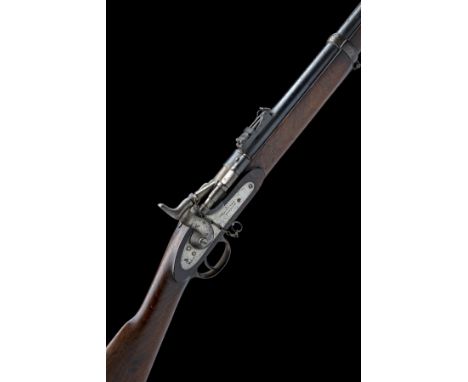 A .577 SNIDER MK III TWO BAND VOLUNTEER RIFLE BY P. WEBLEY & SON, CIRCA 1875, no visible serial number, with 30 1/2in. Birmin