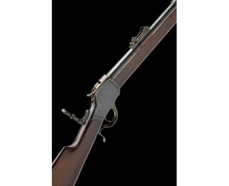 WINCHESTER REPEATING ARMS, USA A .22LR 'FIRST MODEL 1885 HIGH-WALL MUSKET' FALLING-BLOCK RIFLE, serial no. 102356, circa 1906