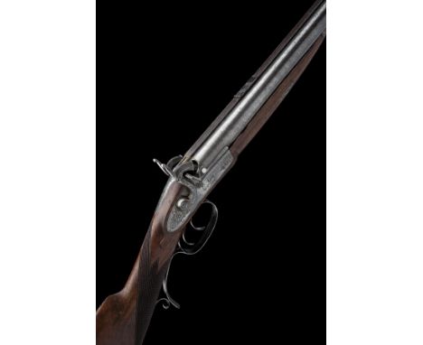 A CASED 16-BORE DOUBLE-BARRELLED PERCUSSION RIFLE BY G. &amp; J. MORTIMER, WITH INTERCHANGEABLE SHOTGUN BARRELS, CIRCA 1850, 