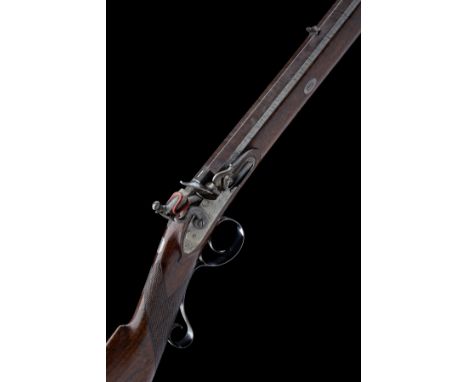 A FINE .600 FLINTLOCK SINGLE-SHOT SPORTING-RIFLE, BY JOSEPH MANTON, LONDON, serial no. 5308, for 1810-11, with re-browned oct