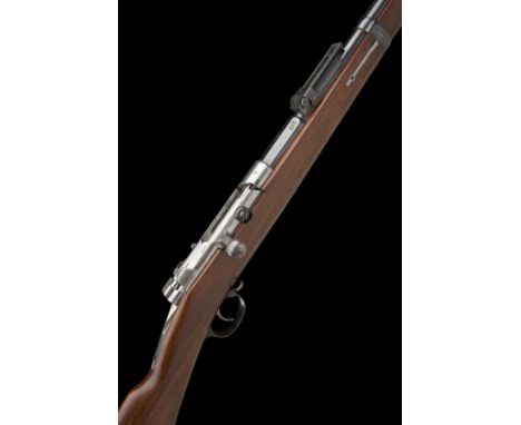 AN EXCEPTIONAL .43 (11.15 X 60MM) MAUSER MODEL 1871/84 BOLT ACTION RIFLE MADE AT SPANDAU IN 1888, serial no. 3450, with 31 1/