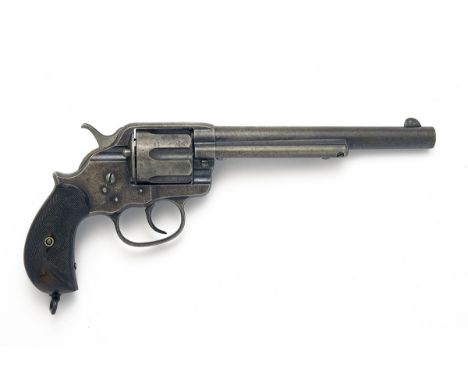 A SCARCE .455 COLT MODEL 1878 DOUBLE-ACTION REVOLVER, serial no. 8381, for 1882, with round 7 1/2in. barrel signed with the P