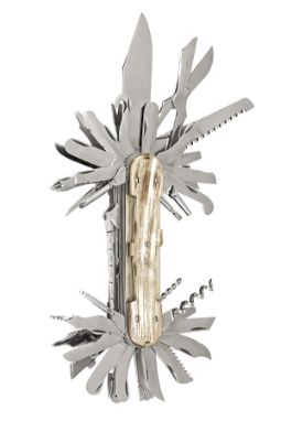 Brass Key Corkscrew by Carl Aubock