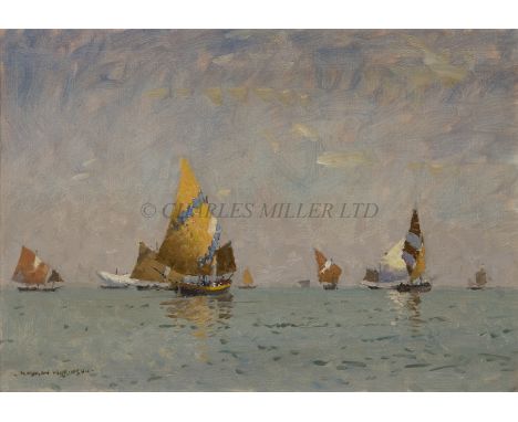 δ NORMAN WILKINSON (BRITISH, 1878-1971)Chioggia FishermanSigned 'Norman Wilkinson' (lower left) with title and date '1953' to