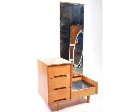 Stag - C Range - A vintage mid 20th century Stag Furniture John and Sylvia Reed C Range dressing table. The dresser featuring