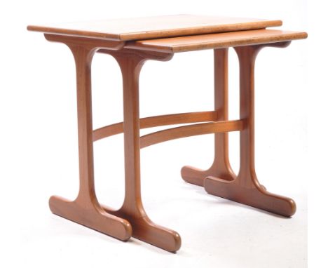 G-Plan - Fresco - A part set of vintage mid 20th century G-Plan Fresco range teak nest of tables. The nest consisting of two 