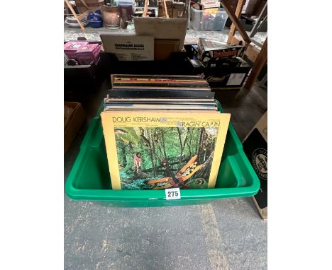 APPROXIMATELY 60 LP RECORDS, COUNTRY AND AMERICANA, TO INCLUDE KRIS KRISTOFFERSON, HANK WILLIAMS, RY COODER AND OTHERS