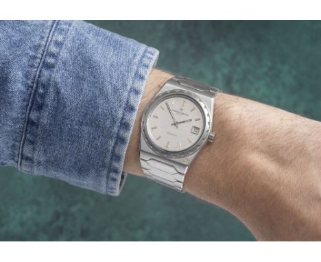Vacheron Constantin. A fine and rare stainless steel automatic bracelet watch offered on behalf of the original ownerModel: 2