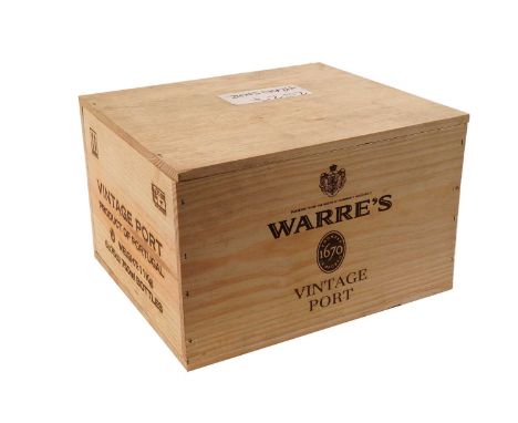 Warre’s Vintage Port 2011, six bottles, OWC.
