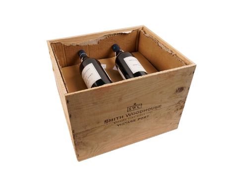 Smith Woodhouse Vintage Port 2007, ten bottles, open OWC.