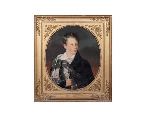 19th Century British SchoolSir Robert Charles Sinclair, 9th Baronet of Murkle in Caithness, Scotland (b.1820),oil on canvas,6