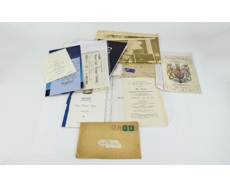 Folder Full of Mixed Ephemera. Includes newspaper, share certificate orders of service etc.