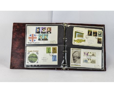 First Day Covers, Album Containing A Collection Of Early 1970's FDC 