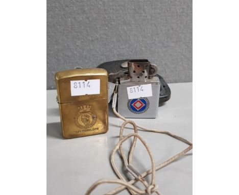 HMS PENELOPE PETROL LIGHTER PLUS ONE OTHER ETC