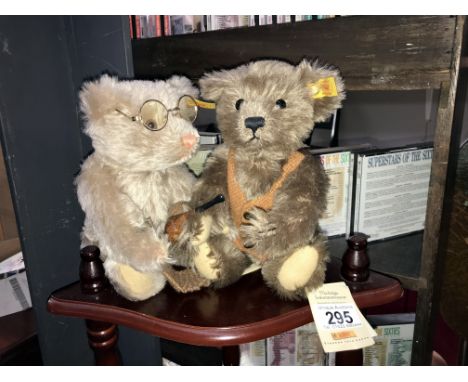 A Steiff Gran and a Steiff Grandpa bear