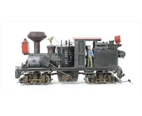 A 'G' gauge garden rail 4.0.4. locomotive. possibly Bachmann?